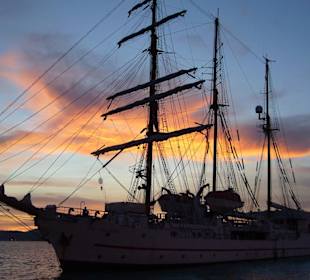 Die legendäre Lilli Marlen im Sonnenuntergang