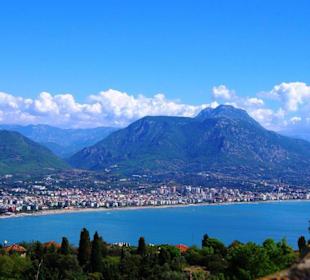 Burg von Alanya (Ic Kale) An&/Abfahrt