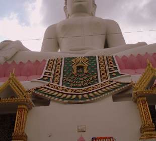 Weisser Buddha