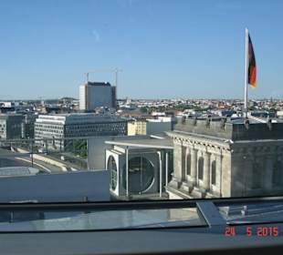 Kopuła Reichstagu- od wewnątrz