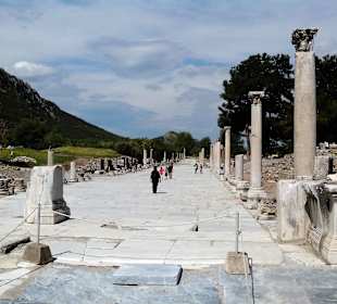 Hafenstraße Ephesos in Selcuk