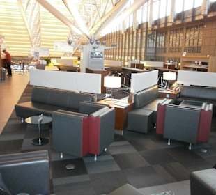In der Airport Lounge