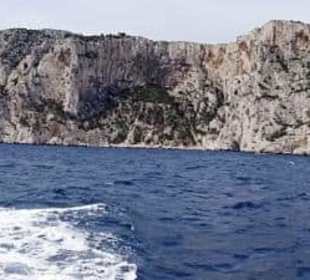 Panoramasicht auf die Küste der Calanques