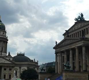 Am Gendarmenmarkt in Berlin