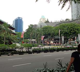 Blick auf die Orchad Road