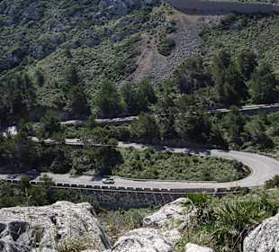 Straße zum Kap Formentor