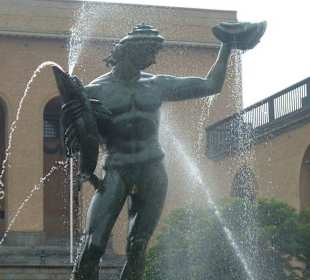 Poseidon Statue
