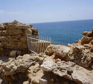 Blick vom Hafenkastel in Pafos