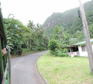 Auf Pago Pago unterwegs