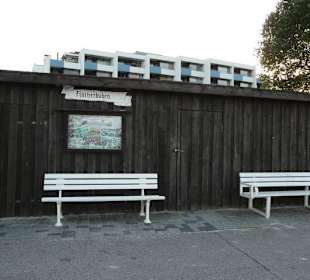 Shops and Restaurants at Sea Front in Dahme