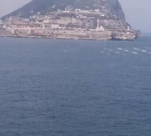 Blick auf Gibraltar