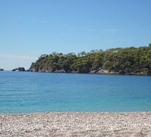 Strand von Ölüdeniz, "Blaue Flagge"