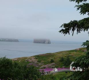 Die Insel mit dem Rocher Prce im Hintergrund