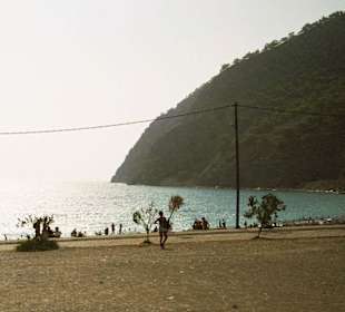 Syrisches Meer am Ende der Samaria Schlucht