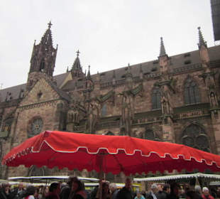 Altstadt Freiburg Markt am Münster