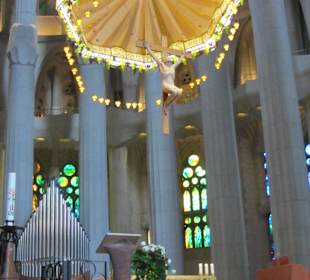 Sagrada Familia Innenansicht