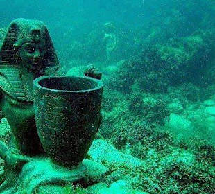 Die alte versunkene Stadt Alexandria von Cleoptra