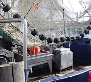 Blick auf ein Fischerboot