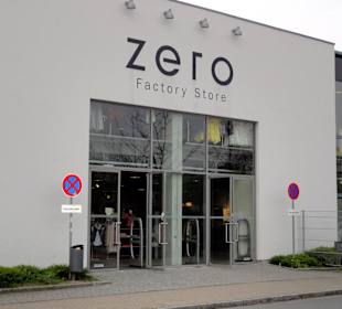 Der Eingang zum Store