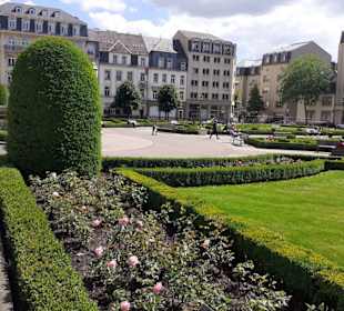 Place des Martyrs in Luxemburg Stadt