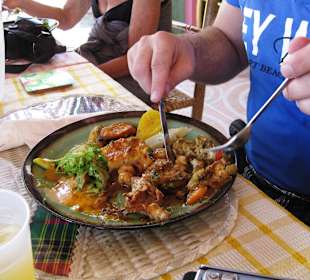 Creolisches Luchbüffet