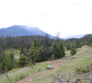 ...mit schöner Wanderung...