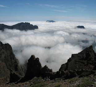 Auf dem Roque de los Muchachos