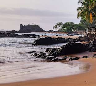 Strände Principe Praia Bom Bom
