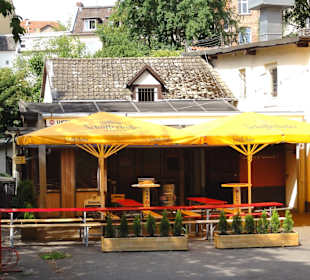 Verandaplätze vor dem "Fiasko"