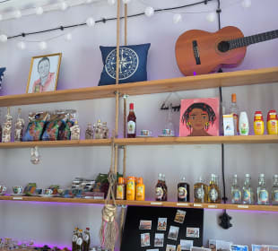 Sammlung des Deutschen  im EG der Casa Rosa