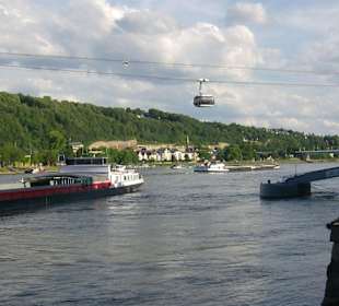 Gondelbahn über den Rhein