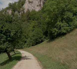 Wander- und Radweg Donau