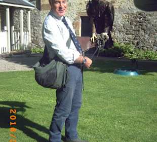 Falkner auf Dunrobin Castle