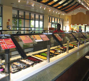 Wieder ein Stück der Salatbar