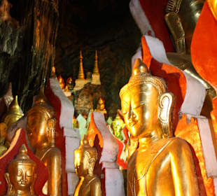 Verschiedene Buddhas