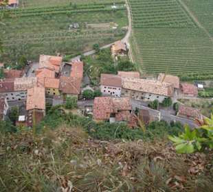 Blick nach dem Gipfel an der Steilkante!