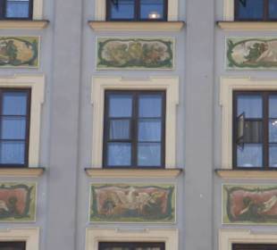 Der wiederaufgebaute Altstadtmarkt von Warschau