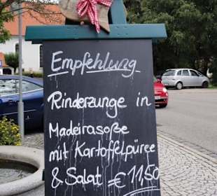 Empfehlung vom Küchenchef