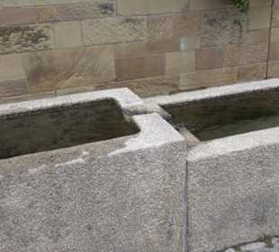 Skulptur Hafner und Wassermädchen 