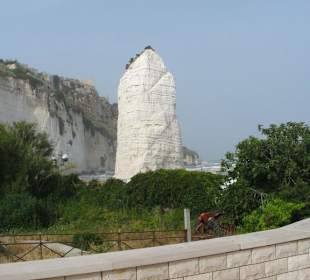 Felsen am Strand von Vieste
