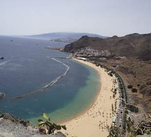 Strand vom Aussichtspunkt aus