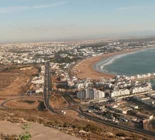 Blick auf Agadir