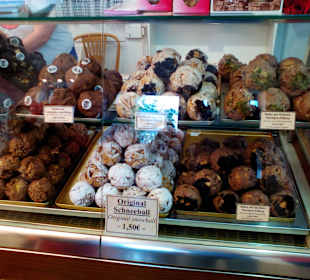 Diller Schneeballen Shop in Rothenburg o.d. Tauber
