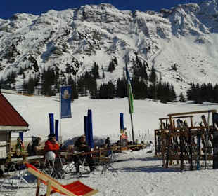 Liegestühle mit Aussicht