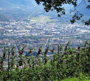 Blick auf Bozen aus Jenesien