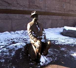 El presidente en silla de ruedas