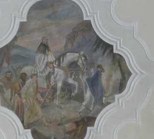 Die Kirche Mariä Himmelfahrt in der Kirchenburg