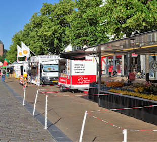 Eindrücke vom Wochenmarkt in Groningen