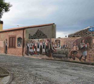 Wandmalerei in Tinnura