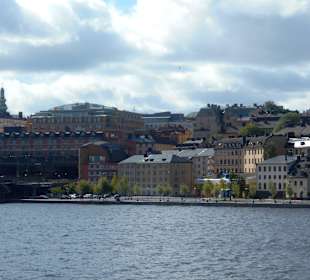 Blick vom Katarinahissen auf Stockholm 